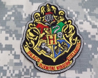 Patches de coleção bordados da série Wizarding School