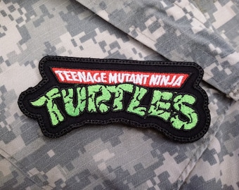 TMNT Logo Embroidered Patches