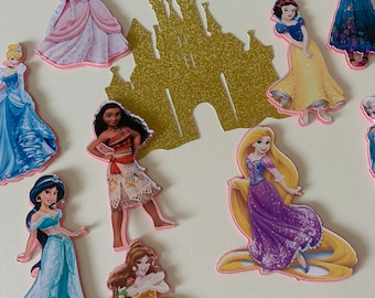 Princess cake decorations / cake toppers