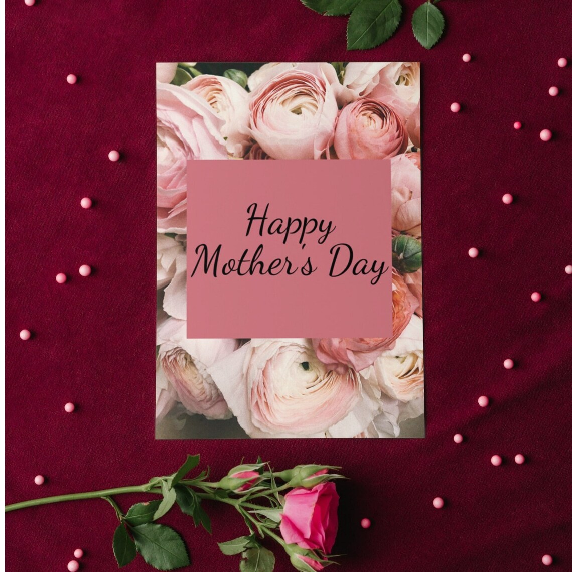 Happy Mothers Day Printable Digital Card Printable Mothers - Etsy