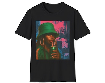 Chic Urban Art T-Shirt, Graphic Tee, Unisex Shirt, Streetwear Fashion, Trendy Gift, Summer Outfit