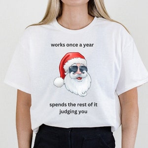 Funny Christmas shirt | funny Christmas gift | Christmas |  Santa shirt |  Santa tshirt | christmas clothes | Santa Claus