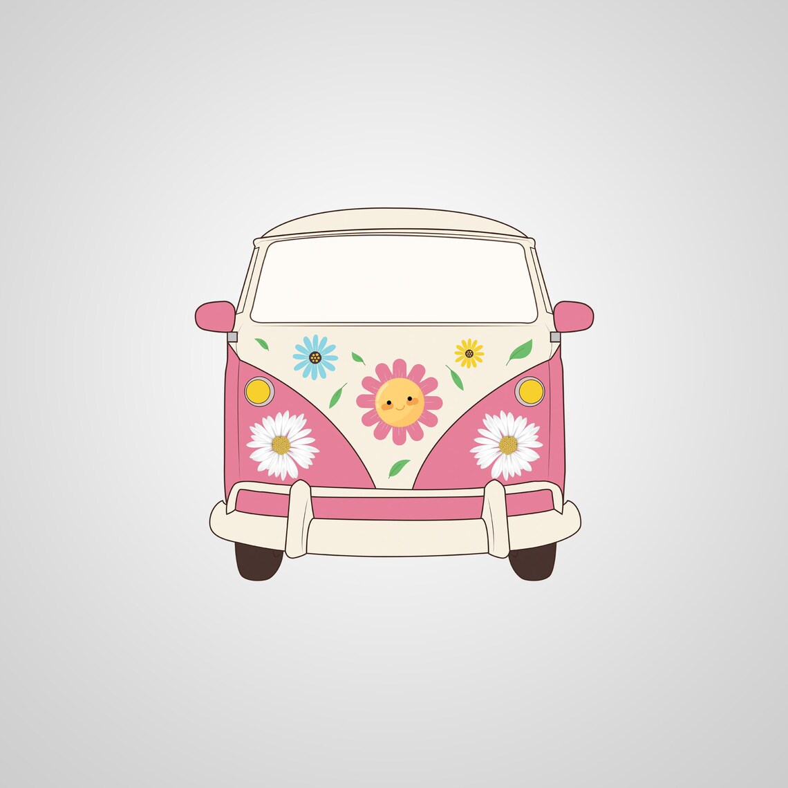 Volkswagen Camper Car Cutout Cutout Decor Decoration Camper Etsy