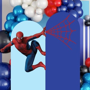 Globos de aluminio de Spiderman y sus amigos, decoraciones de fiesta de  cumpleaños para niños, suministros de fiesta temática de Spiderman (paquete  de