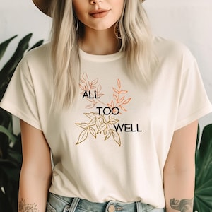 All Too Well tshirt, Swiftie tshirt, Red Album shirts, Taylor tshirts, All Too Well Fall tshirts, Woman&#39;s swiftie t-shirt, Fall leaves shirt
