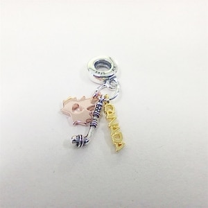 PANDORA Charm Sterling Silber ALE S925 Kanada Ahornblatt HOCKEY Stab