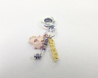 パンドラ S925 シルバー サイン入り セーフティチェーン スクリュー