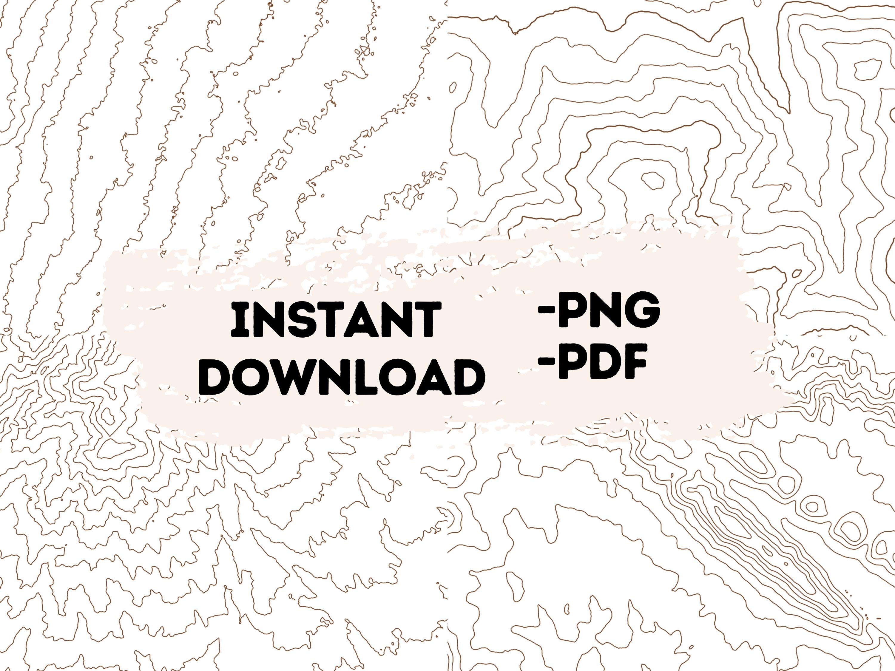 100 Topographic Maps Patterns Transparent Background, Brown Pattern ...