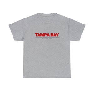 Tampa Bay, Florida, USA, Unisex Heavy Cotton Tee, Mens, Womens, Sport, Tourism, States, Destination Tee.