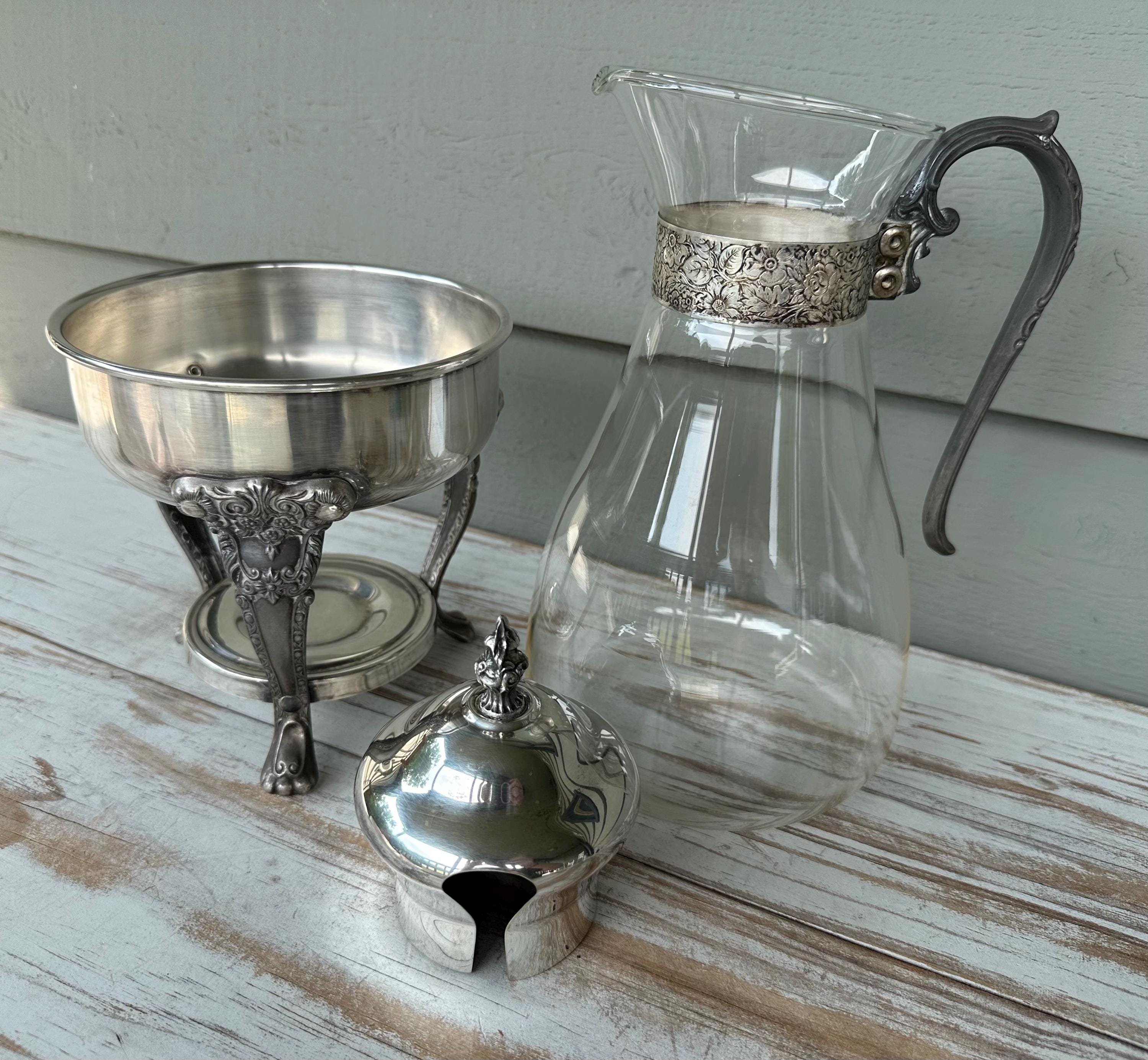 【Sheridan】コーヒーポット 【シルバープレート】 Sheridan Silver Coffee Carafe - Etsy