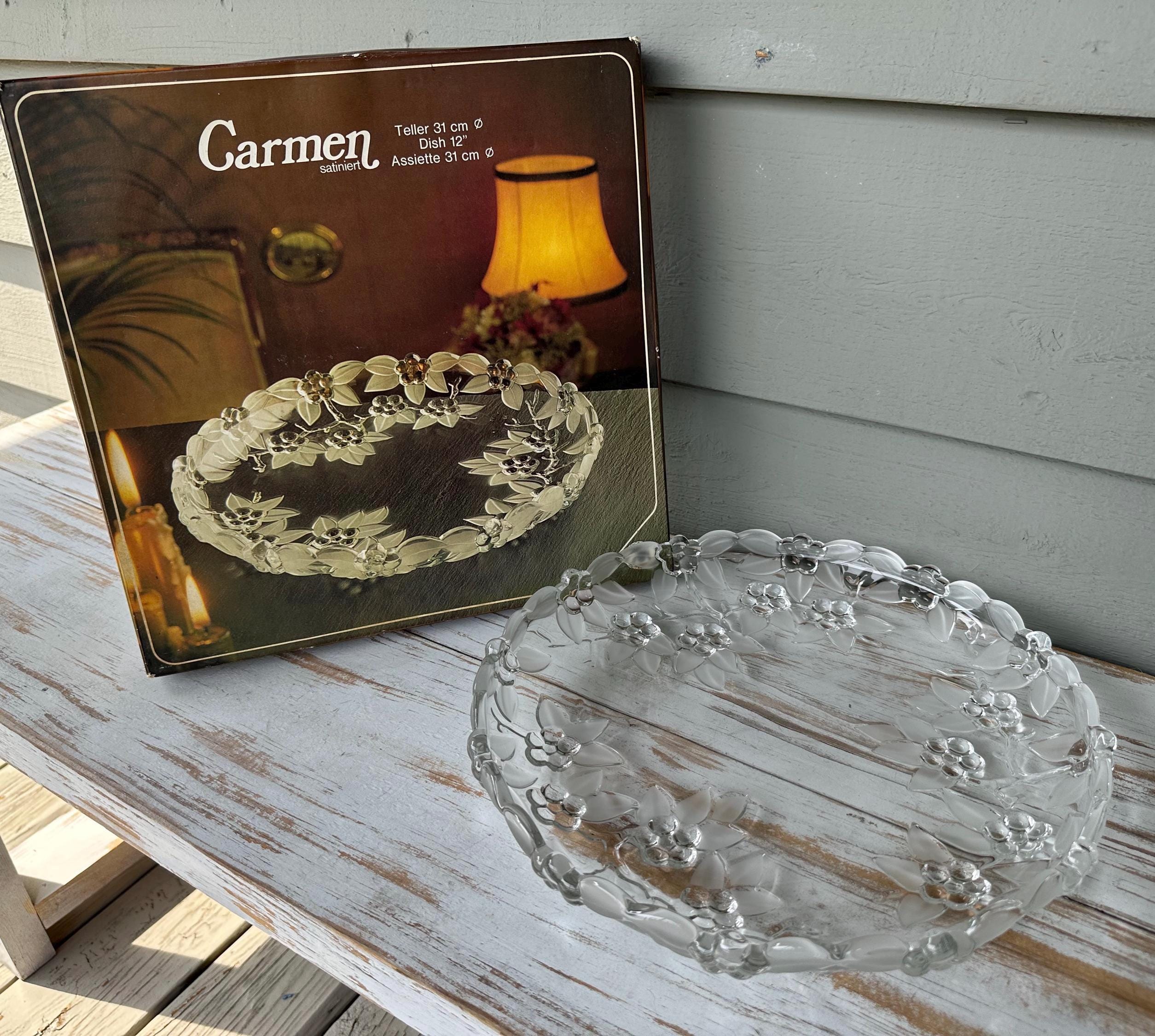 Mikasa Glass Trays - Etsy