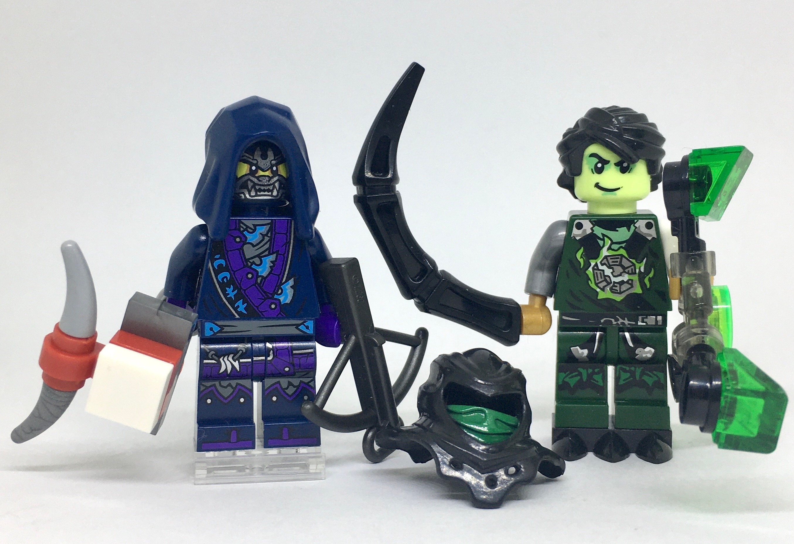 LEGO NINJAGO Wolf Mask Warrior Morro the Green Evil Minifigure