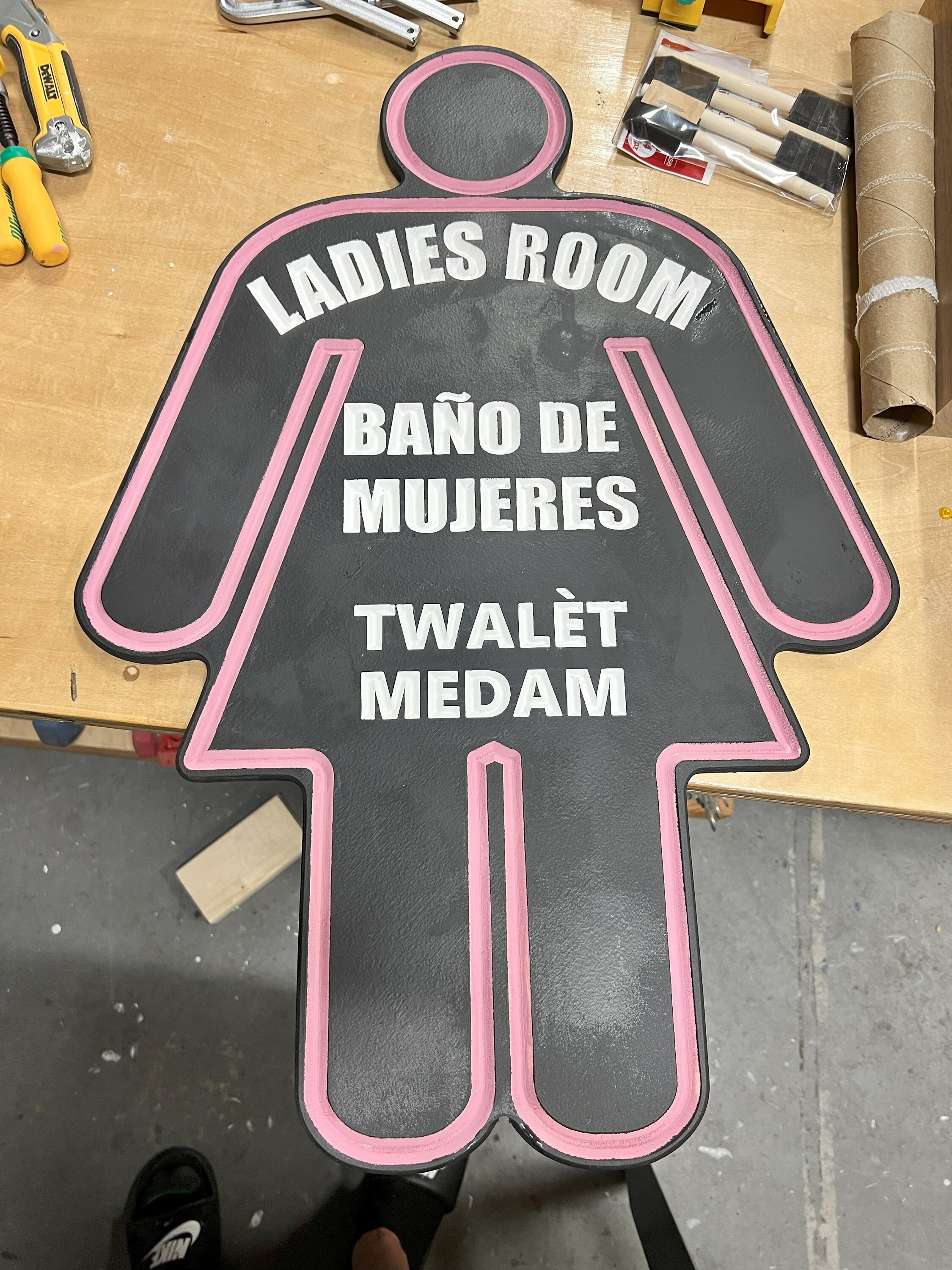 Men & Women Bathroom Signs DIGITAL FILES for CNC Svg , Crv , Dxf - Etsy