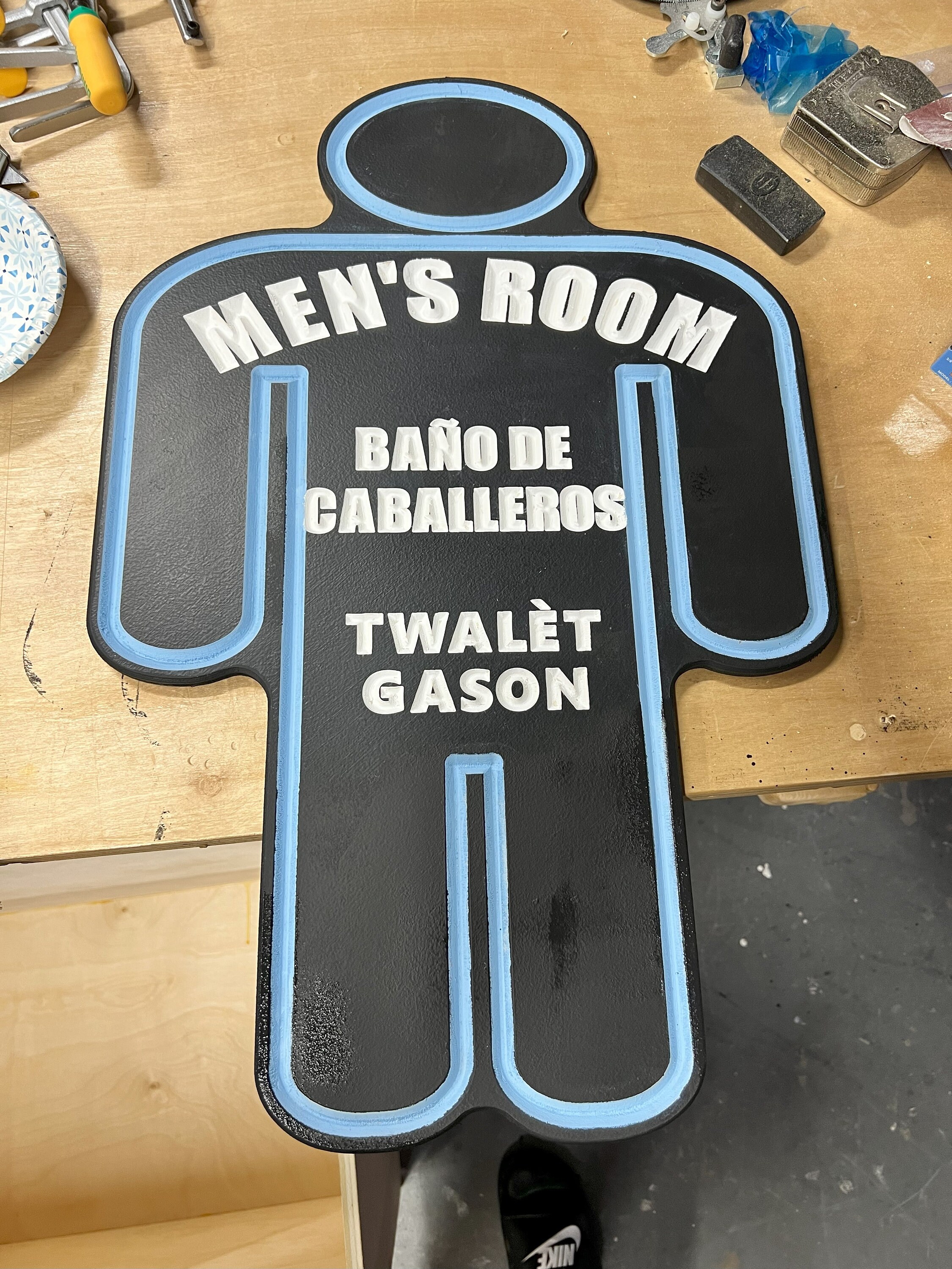 Men & Women Bathroom Signs DIGITAL FILES for CNC Svg , Crv , Dxf - Etsy