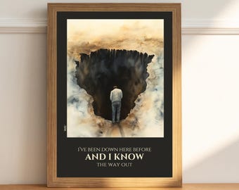 West Wing Printable Wall Art Watercolor Print, Political Print, West Wing Christmas Gift, Election 2024 Democratic, Leo McGarry Wall Art
