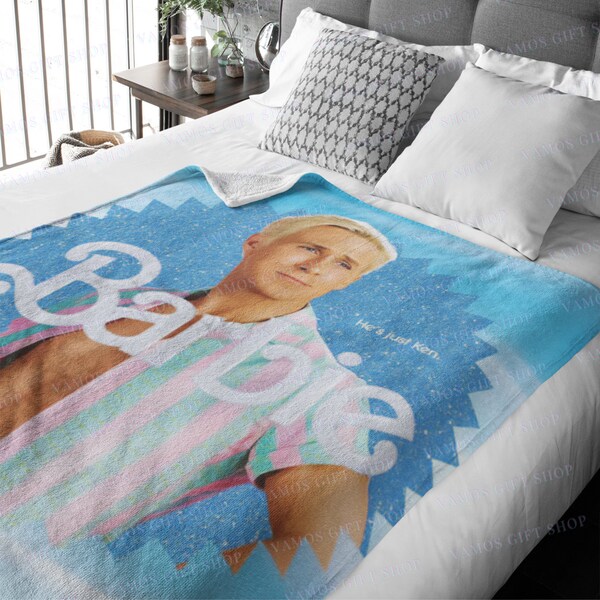 Barbie Ken Blanket Etsy UK