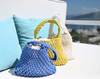 Handmade Mini Tote Bag