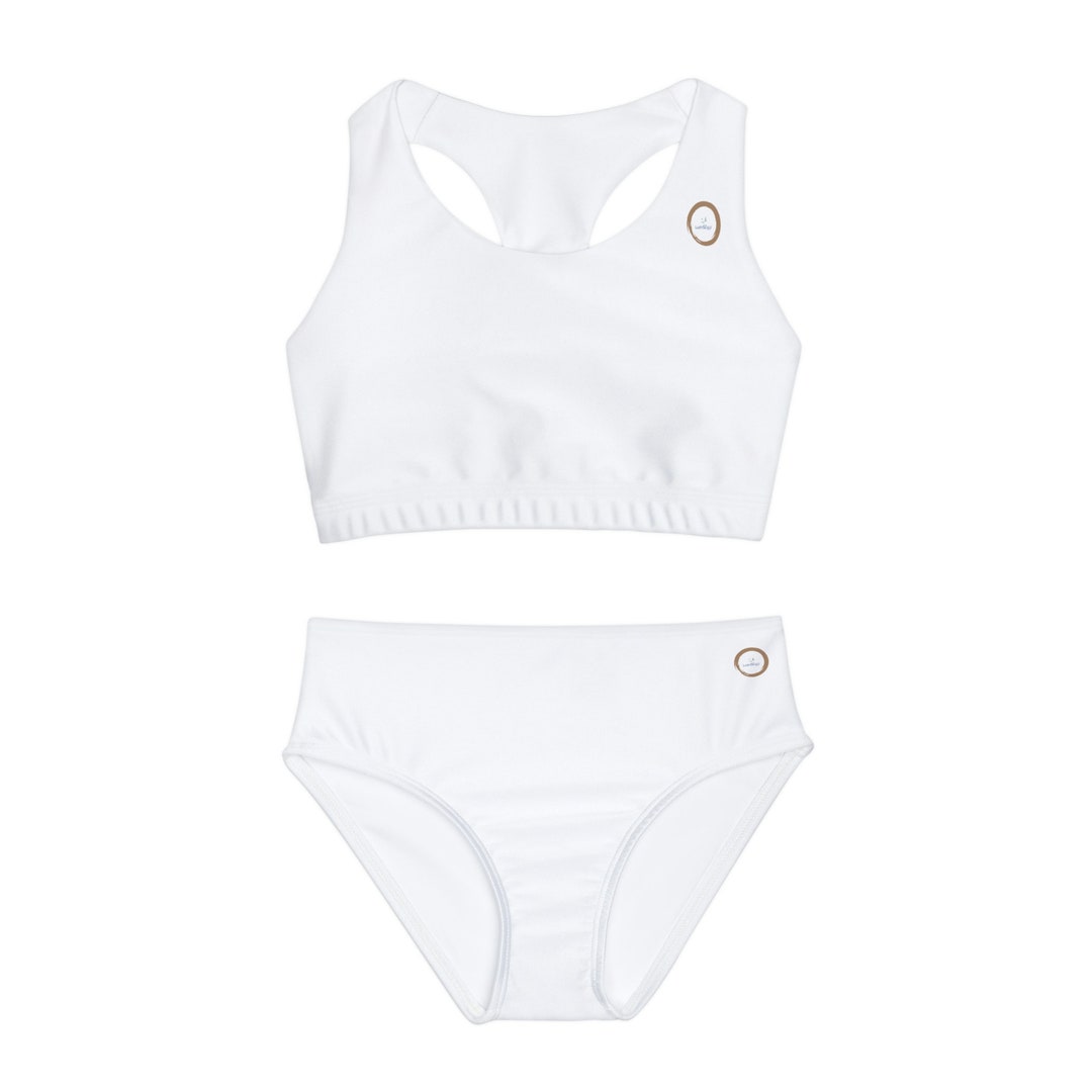 Girls Two Piece Swimsuit (AOP) For Lepyatla