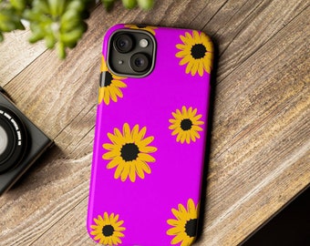 Floral Sunflower iPhone Tough Case