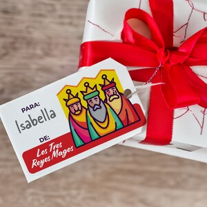 Printable Gift Tags - Three Wise Men / Tres Reyes Magos - Etsy