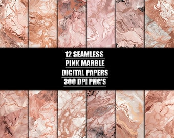Papier cyfrowy Rose Gold, bezszwowy wzór Rose Gold, wydruki Rose Gold, tło Rose Gold, papier cyfrowy Spring, papier cyfrowy Rose Gold