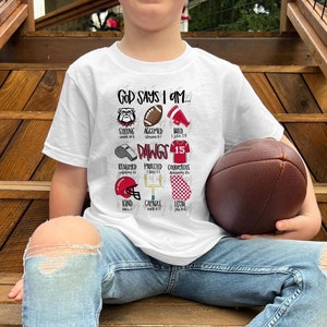 God Says I am (UGA version) Youth Size
