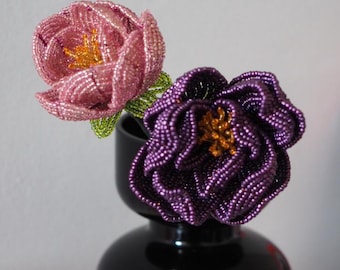 French Beaded Peony