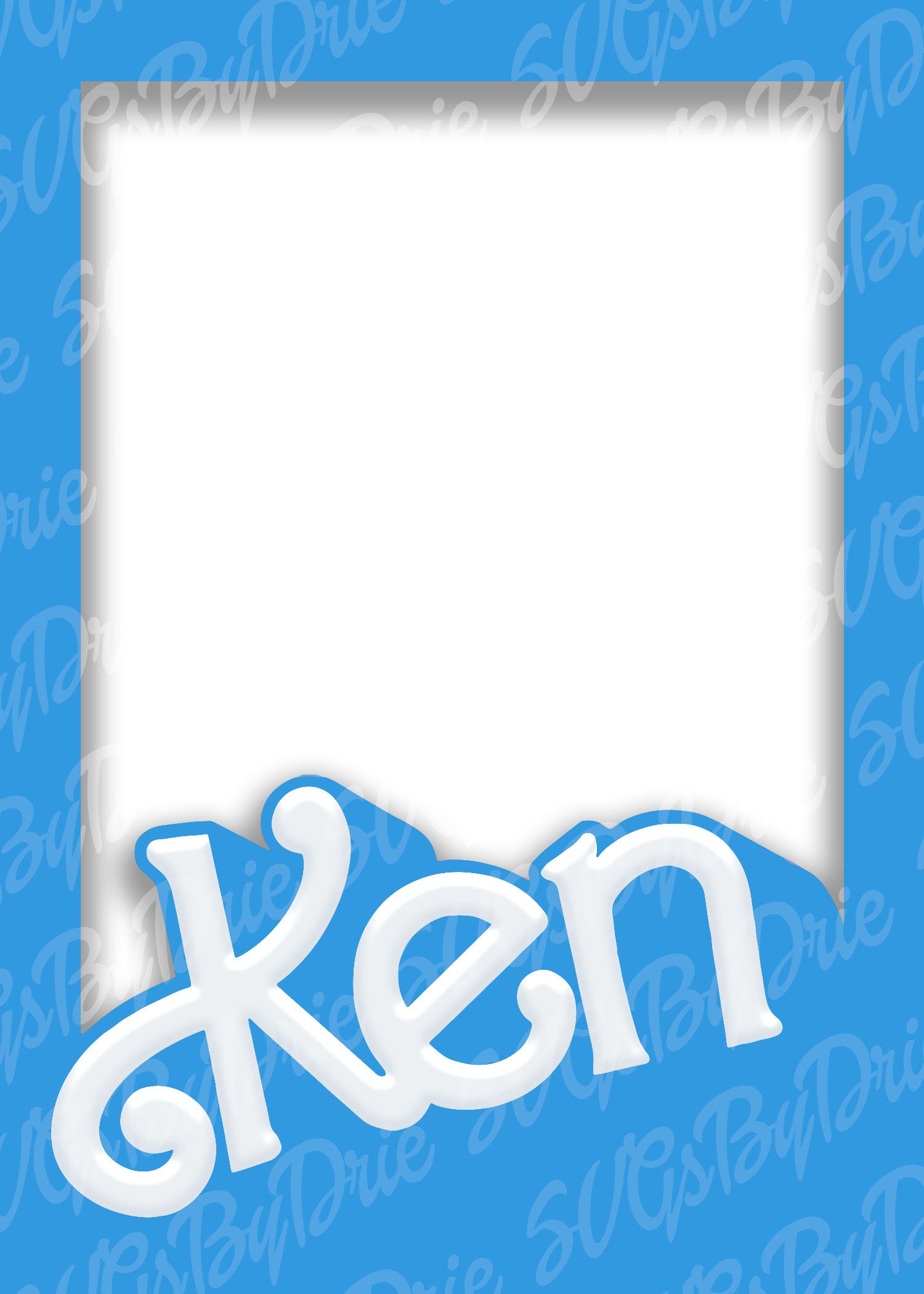 Ken Doll Box Cutout 7x5 in. DESCARGA DIGITAL Fondo - Etsy España