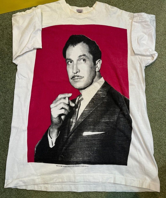 Vincent Price Smoking on the Set of TWICE TOLD TALES T-shirt 