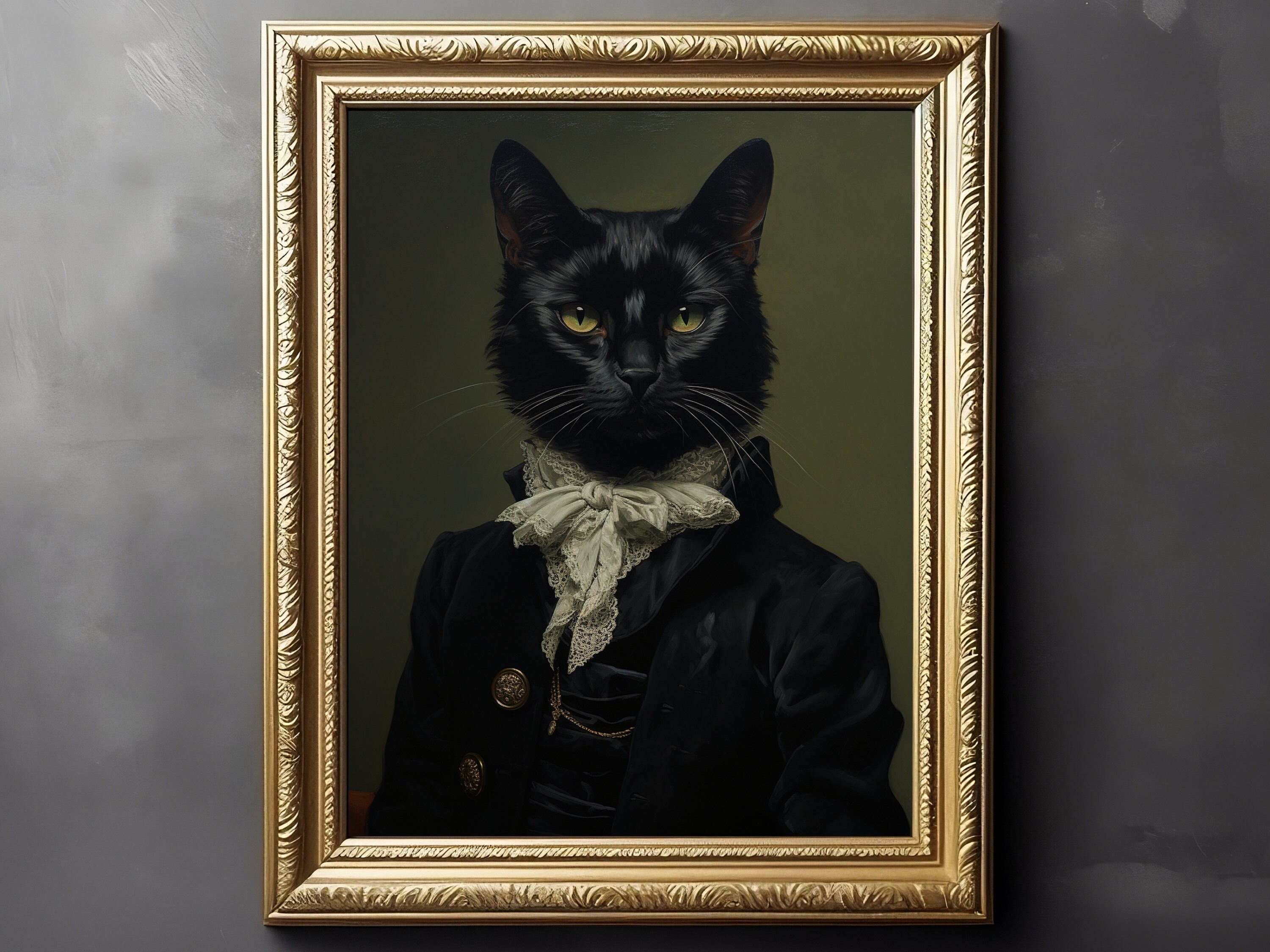 Mr. Kitty Art Print by Davies Babies