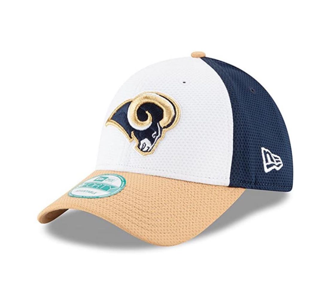 New Era Los Angeles Rams Perf Block 9FORTY Adjustable Hat/cap - Etsy