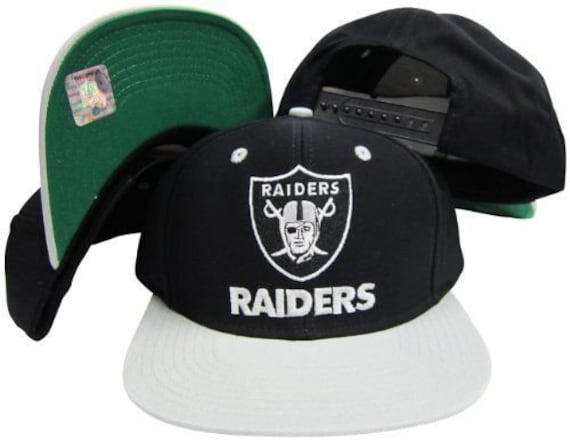 帽子 VINTAGE OAKLAND RAIDERS CAP Vintage Oakland Raiders Mens Snapback White 2000 AFC West