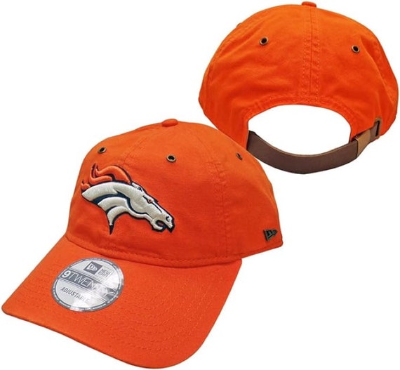 New Era Denver Broncos 9TWENTY Orange Canvas Adju… - image 1