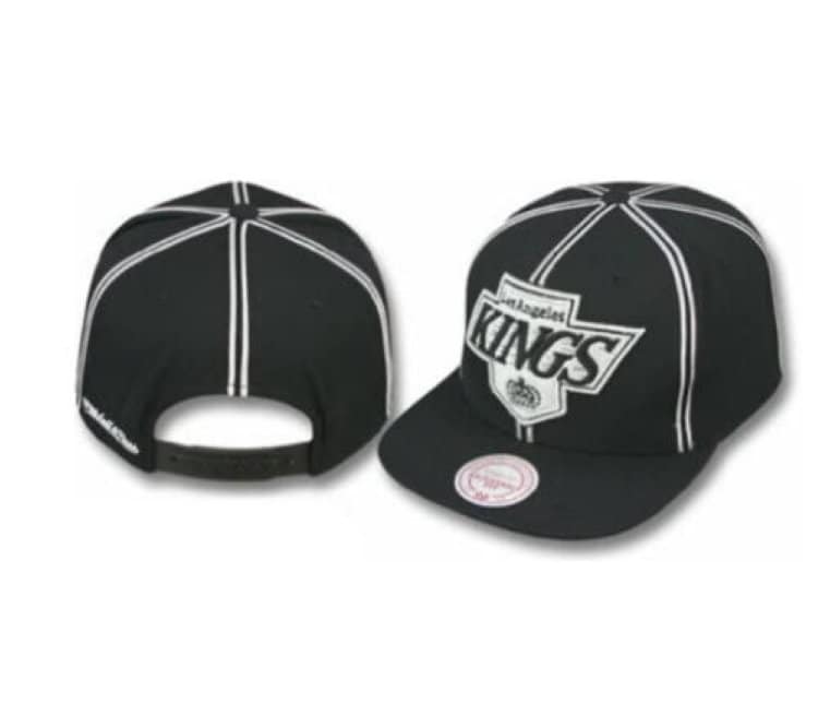 Mitchell & Ness Los Angeles Kings Script Adjustable Dad Hat