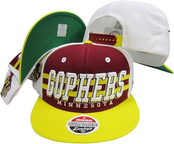 Minnesota Gophers Zephyr Three Tone Adjustable Sn… - image 1
