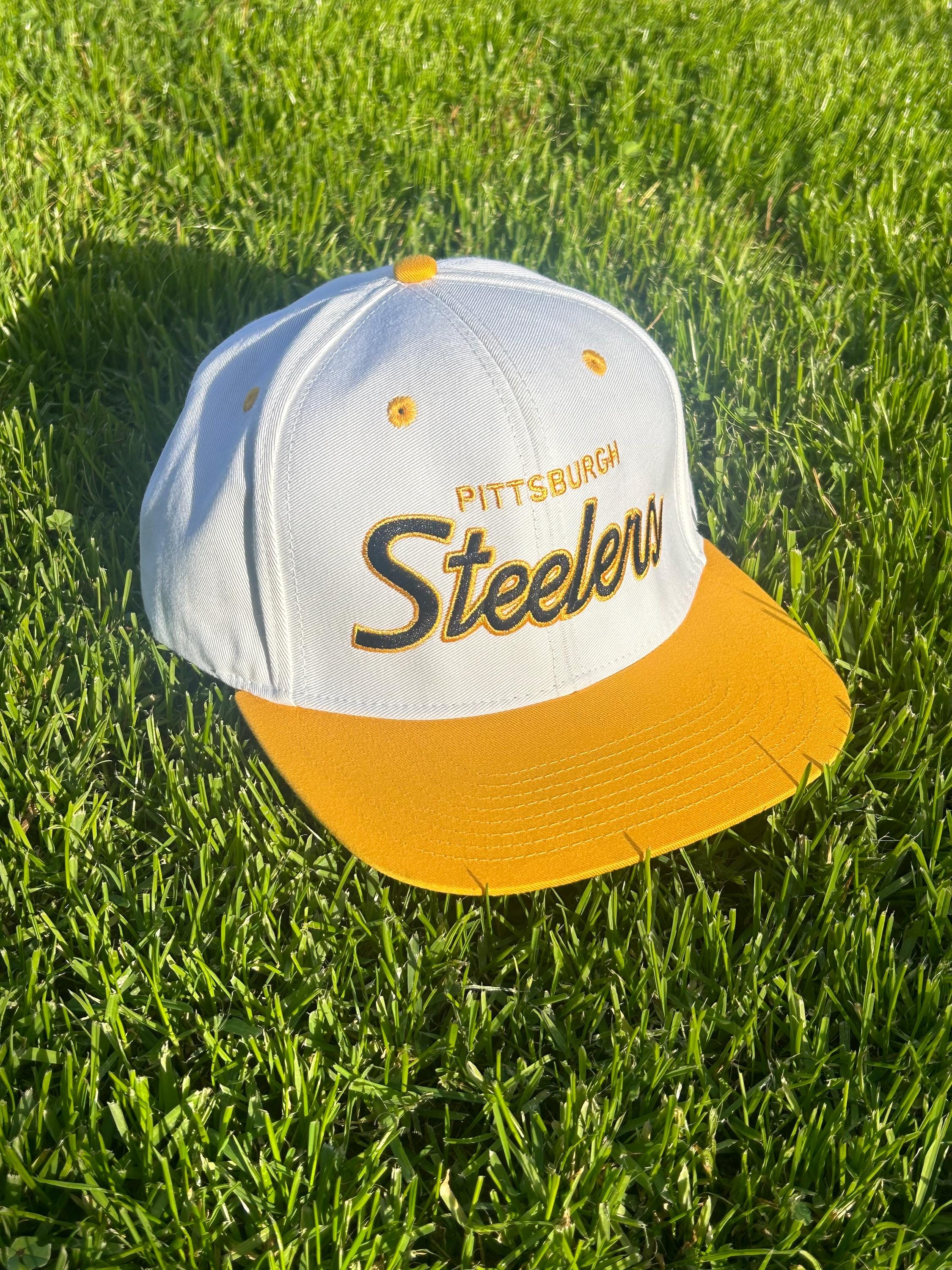 Vintage NFL Pittsburgh Steelers Script Snapback Hat / Cap - NWT - Etsy