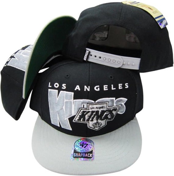 Vintage Los Angeles Kings '47 Brand Randall Two T… - image 1
