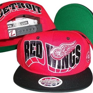 Vintage Detroit Red Wings New Era Retro Snapback Hat Cap 1926