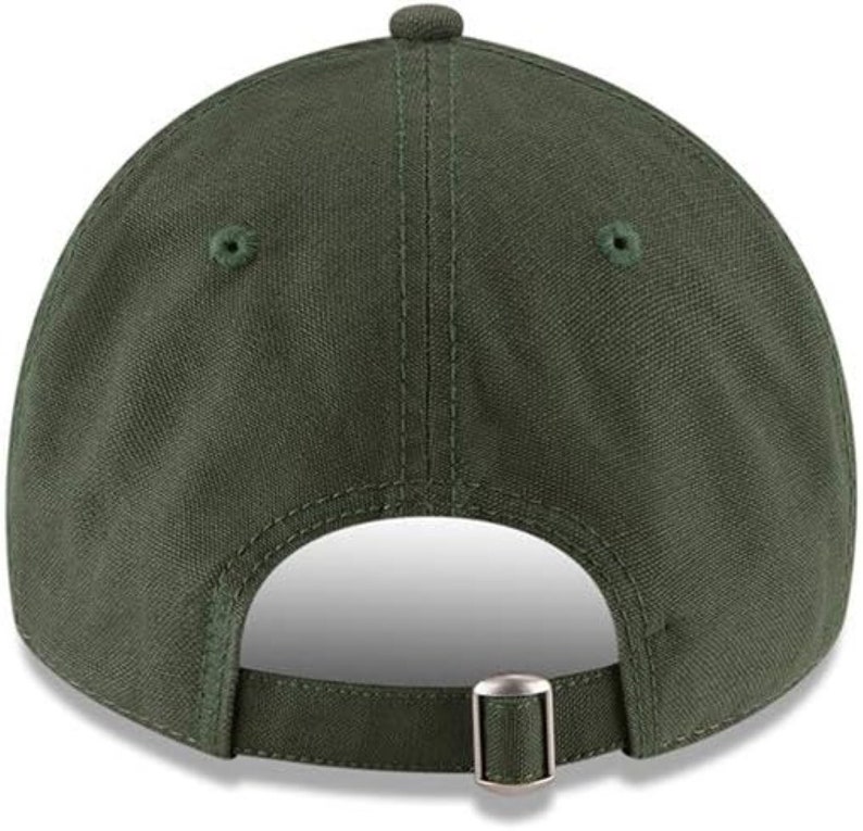 New Era Green Bay Packers White Front Core Shore 9TWENTY Adjustable Hat ...