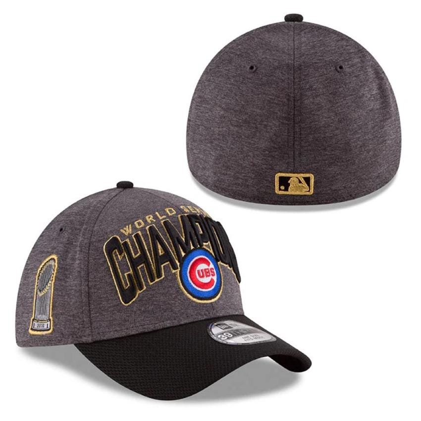 最終値　シカゴカブス　キャップ　2016ワールドシリーズチャンピオンズ　Mサイズ Men's Chicago Cubs 2016 World Series Champions New Era