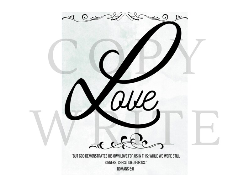 Scriptures On Living By Example Graphics Bible Verse Wall Art, Set of 3 Popular Bible Verses, Living Room Wall ...