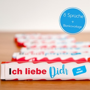 Kinderriegel Banderolen zum Download, Valentin, persönliche Geschenke, Lieblingsmensch, Jahrestag, Liebe,Schatz