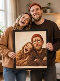 Custom caricature portrait from photo | funny personalized drawing | digital gift | personalized poster | cartoon style product logo