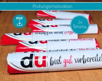 Duplo Banderolen Mutmacher  Prüfungsmotivation Du bist...  Motivation Positive Affirmation