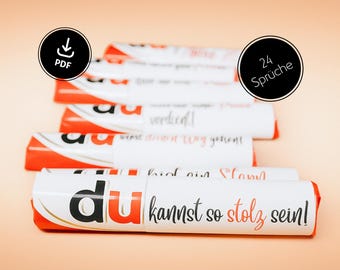 Duplo wrapper exam passed | High school diploma | 2026 | Apprenticeship | Graduation | Congratulations | School leaving certificate | Bachelor's degree | Master's degree | Gift