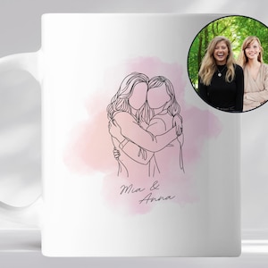Spersonalizowany kubek | Prezent dla najlepszej przyjaciółki | Najlepsza siostra | Najlepsi przyjaciele | Prezent dla chłopaka | Prezent na Walentynki | Kubek dla najlepszej dziewczyny