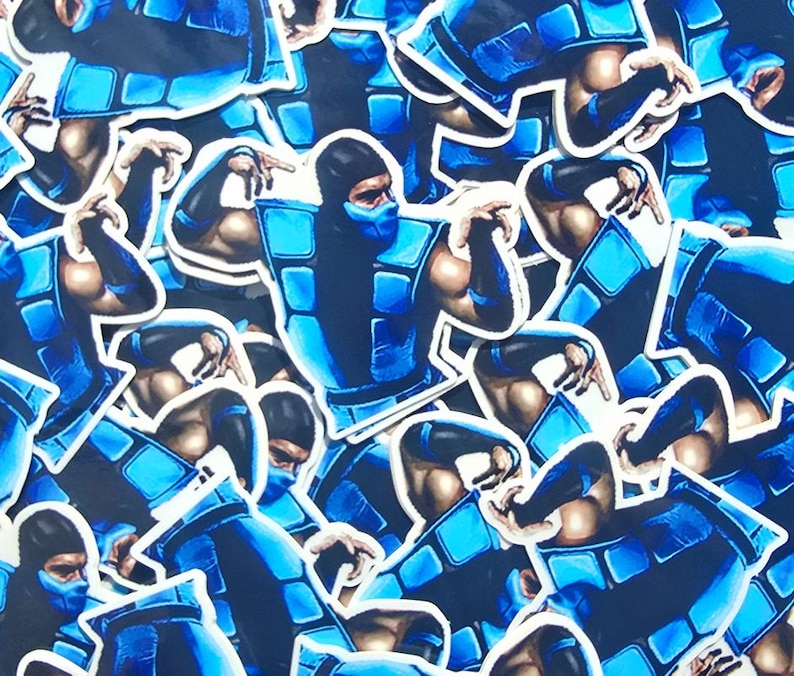 Sub-zero Sticker Pack - Etsy