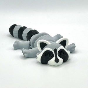 Trash Canimals- Articulating Raccoon "Trash Panda" Figurine, Articulating Red Panda Figurine, Articulating Skunk Figurine Raccoon