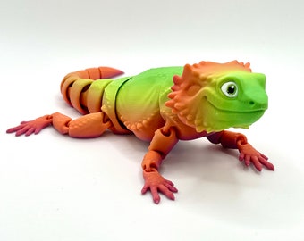 Articulating Bearded Dragon Beardie Sensory Toy