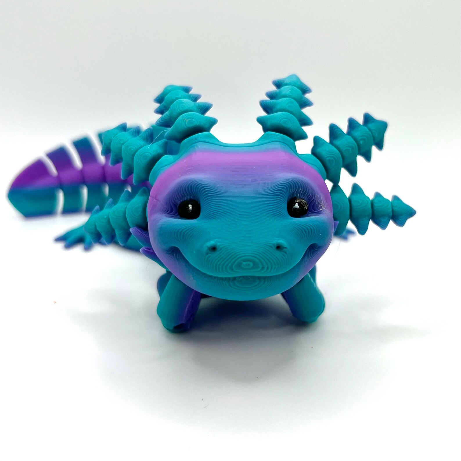Articulating Axolotl Sensory Toy Etsy